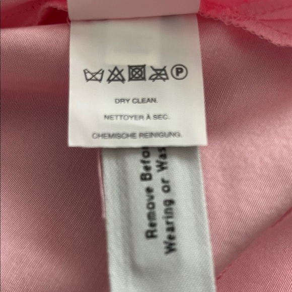 NWT J.Crew Pink Off-Shoulder Ruffle Top - Picture 8 of 9